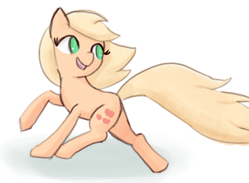 Size: 2086x1528 | Tagged: safe, artist:solid shrimp, derpibooru import, applejack, earth pony, pony, image, png, solo