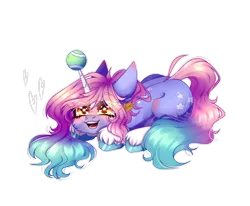 Size: 2680x2204 | Tagged: safe, artist:honeybbear, derpibooru import, oc, pony, unicorn, ball, female, horn, hornball, image, mare, png, simple background, solo, tennis ball, transparent background