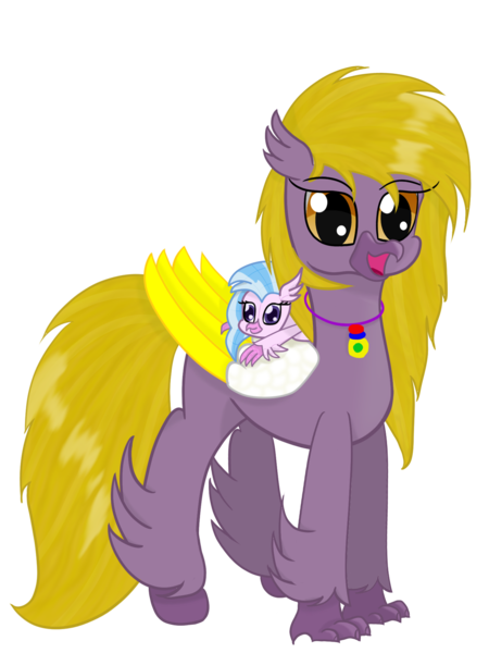 Size: 1500x2000 | Tagged: safe, artist:profyurko, derpibooru import, silverstream, oc, oc:yutaka deo, classical hippogriff, hippogriff, derpibooru community collaboration, 2022 community collab, hippogriff oc, image, plushie, png, simple background, transparent background