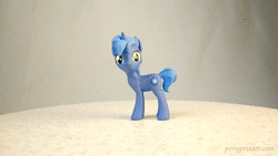 Size: 1920x1080 | Tagged: safe, artist:aeridiccore, artist:mraagh, derpibooru import, oc, oc:double colon, unofficial characters only, pony, unicorn, 3d, 3d print, 3d printed, animated, blender, blue mane, commission, cute, cutie mark, cyan eyes, eyes open, female, figure, figurine, gradient mane, horn, image, irl, mare, multicolor hair, multicolored hair, multicolored mane, ocbetes, painted, photo, short mane, short tail, simple background, solo, spiky mane, spiky tail, spinning, standing, statue, tail, turntable, unicorn oc, watermark, wavy mane, webm