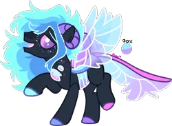 Size: 1614x1182 | Tagged: safe, artist:kurosawakuro, derpibooru import, oc, changepony, hybrid, base used, image, male, offspring, parent:rainbow dash, parent:thorax, png, simple background, solo, transparent background