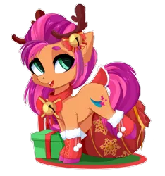 Size: 2621x2805 | Tagged: safe, artist:xsatanielx, derpibooru import, sunny starscout, earth pony, pony, awww, cute, g5, image, png, solo, sunnybetes