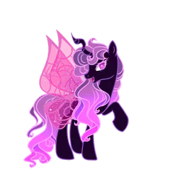 Size: 1280x1280 | Tagged: safe, artist:elementbases, artist:just-silvushka, derpibooru import, oc, unofficial characters only, pony, base used, eyelashes, female, image, interspecies offspring, magical lesbian spawn, mare, offspring, parent:queen chrysalis, parent:twilight sparkle, png, simple background, solo, transparent background