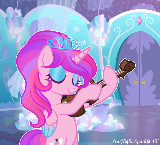 Size: 1280x1159 | Tagged: safe, artist:starflightsparkleyt, derpibooru import, oc, oc:starflight sparkle, pony, unicorn, base used, colored wings, eyeshadow, female, image, jpeg, makeup, mare, musical instrument, solo, two toned wings, violin, wings