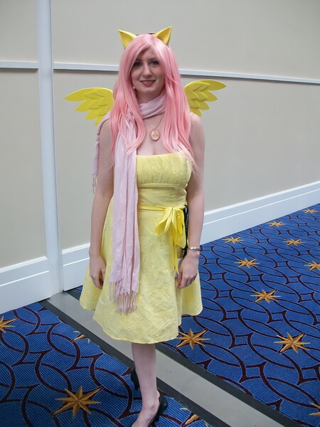 Size: 2048x2732 | Tagged: safe, artist:rjth, derpibooru import, fluttershy, human, clothes, cosplay, costume, image, irl, irl human, jpeg, katsucon, katsucon 2013, photo, solo