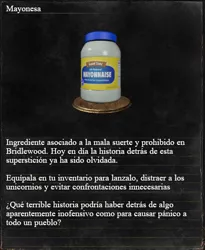 Size: 436x533 | Tagged: safe, artist:zariots, derpibooru import, dark souls, food, image, lowres, mayonnaise, object description, png, sauce, spanish, superstition, video game