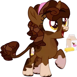 Size: 1845x1859 | Tagged: safe, artist:rickysocks, derpibooru import, oc, oc:cocoa butter, pony, female, filly, foal, image, offspring, parent:button mash, parent:sweetie belle, parents:sweetiemash, png, simple background, solo, transparent background, unicotn