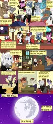 Size: 1280x2962 | Tagged: safe, artist:mr100dragon100, derpibooru import, oc, oc:thomas the wolfpony, bat pony, ghost, ghost pony, pony, undead, vampire, vampony, comic:a king's journey home, comic, dark forest au's dracula, dark forest au's phantom of the opera (erik), image, mare in the moon, moon, mummy, night, png, stage, swamp pony, witch