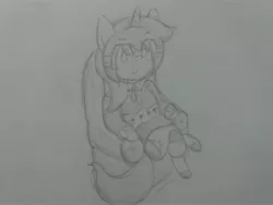 Size: 4128x3096 | Tagged: safe, artist:cherro, derpibooru import, oc, oc:seylan, unofficial characters only, pony, unicorn, armchair, clothes, image, jpeg, solo, traditional art