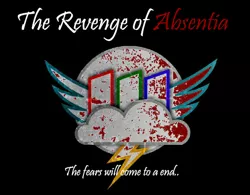 Size: 544x424 | Tagged: semi-grimdark, artist:khushi-1428, derpibooru import, fanfic, fanfic:rainbow factory, fanfic:the revenge of absentia, black background, blood, blood splatter, cover art, fanfic art, fanfic cover, image, implied absentia, implied scootaloo, no pony, png, rainbow factory logo, simple background, text