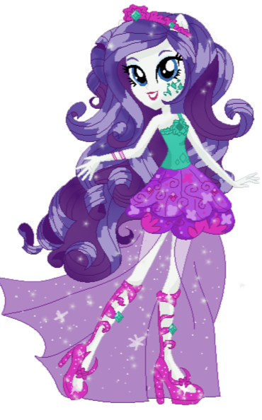 Size: 370x594 | Tagged: safe, artist:gihhbloonde, derpibooru import, rarity, equestria girls, base used, bracelet, clothes, female, high heels, image, jewelry, lipstick, png, shoes, simple background, skirt, smiling, transparent background