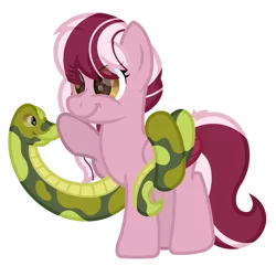 Size: 2145x2068 | Tagged: safe, artist:ponkus, derpibooru import, oc, oc:dusty ember, pegasus, pony, snake, boop, cute, female, image, mare, png, simple background, transparent background