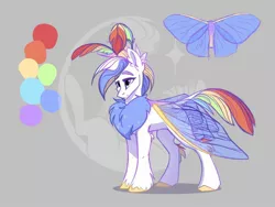 Size: 1920x1440 | Tagged: safe, artist:alrumoon_art, derpibooru import, oc, oc:ivi nightfly, unofficial characters only, insect, moth, mothpony, original species, pony, image, jpeg, reference sheet, solo