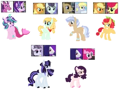 Size: 2000x1469 | Tagged: safe, artist:tragedy-kaz, derpibooru import, applejack, coloratura, derpy hooves, doctor whooves, funnel web, inky rose, pinkie pie, rainbow dash, strawberry sunrise, time turner, oc, earth pony, pegasus, pony, siren, applerise, base used, doctorderpy, emo, female, goth, hat, image, inkyweb, interspecies offspring, lesbian, looking back, magical lesbian spawn, male, mare, offspring, parent:adagio dazzle, parent:applejack, parent:carrot top, parent:coloratura, parent:derpy hooves, parent:doctor whooves, parent:funnel web, parent:inky rose, parent:pinkie pie, parent:starlight glimmer, parent:strawberry sunrise, parents:applerise, parents:doctorderpy, parents:inkyweb, parents:pinkieweb, parents:rarajack, pinkieweb, png, rara, rarajack, screencap reference, shipping, simple background, stallion, straight, transparent background