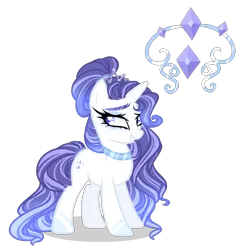 Size: 1338x1326 | Tagged: safe, artist:just-silvushka, derpibooru import, oc, unofficial characters only, pony, unicorn, base used, choker, eyelashes, image, makeup, offspring, parent:fancypants, parent:rarity, parents:raripants, png, simple background, solo, transparent background