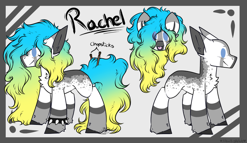 Size: 1730x1001 | Tagged: safe, artist:beamybutt, derpibooru import, oc, oc:rachel, unofficial characters only, earth pony, pony, bald, base used, bracelet, bust, ear fluff, earth pony oc, image, png, reference sheet, smiling, spiked wristband, wristband