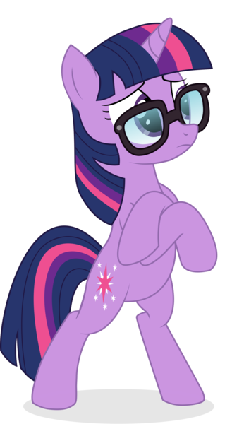 Size: 4366x7567 | Tagged: safe, artist:cirillaq, derpibooru import, edit, vector edit, sci-twi, twilight sparkle, ponified, pony, unicorn, equestria girls, equestria girls series, spring breakdown, spoiler:eqg series (season 2), absurd resolution, bipedal, cropped, crossed hooves, equestria girls ponified, female, full body, glasses, horn, image, mare, multicolored mane, multicolored tail, png, purple eyes, shadow, show accurate, simple background, solo, standing, tail, transparent background, unicorn sci-twi, vector
