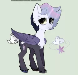 Size: 798x765 | Tagged: safe, artist:teaneey, derpibooru import, oc, unofficial characters only, pegasus, pony, base used, chest fluff, eyelashes, female, image, mare, pegasus oc, png, solo, unshorn fetlocks, wings
