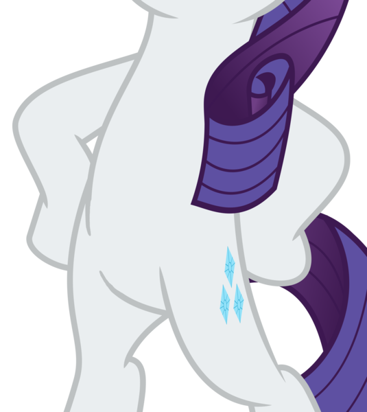 Size: 3999x4481 | Tagged: safe, artist:jhayarr23, derpibooru import, edit, vector edit, rarity, pony, unicorn, fake it 'til you make it, belly, bipedal, cropped, hooves on hips, image, pictures of bellies, png, simple background, solo, transparent background, vector