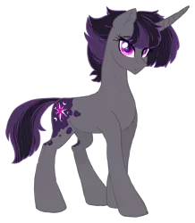 Size: 1490x1706 | Tagged: safe, artist:not-ordinary-pony, derpibooru import, oc, oc:midnight light, unofficial characters only, pony, unicorn, derpibooru community collaboration, 2022 community collab, derpibooru exclusive, female, image, mare, png, simple background, solo, transparent background