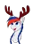 Size: 2300x3100 | Tagged: safe, artist:skitsniga, oc, oc:marussia, unofficial characters only, earth pony, pony, antlers, braid, female, high res, looking up, nation ponies, russia, simple background, solo, transparent background