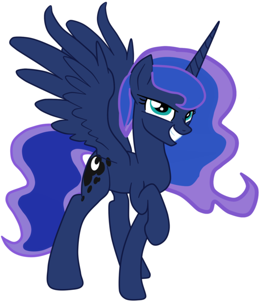 Size: 1476x1699 | Tagged: safe, artist:gmaplay, princess luna, alicorn, pony, comics, solo