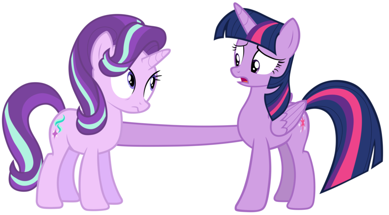 Size: 18055x10000 | Tagged: safe, artist:tardifice, derpibooru import, edit, starlight glimmer, twilight sparkle, twilight sparkle (alicorn), alicorn, pony, absurd resolution, dangerously high res, stretchy