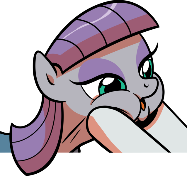 Size: 17008x16006 | Tagged: safe, artist:brendahickey, artist:leapingriver, derpibooru import, idw, maud pie, rarity, earth pony, pony, :o, absurd resolution, cheek squish, dangerously high res, eyeshadow, female, makeup, open mouth, puffy cheeks, simple background, solo, squishy cheeks, transparent background, vector