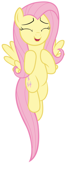 Size: 7000x18200 | Tagged: safe, artist:tardifice, derpibooru import, fluttershy, pegasus, pony, fame and misfortune, absurd resolution, cute, eyes closed, female, flying, mare, shyabetes, simple background, smiling, solo, transparent background, vector