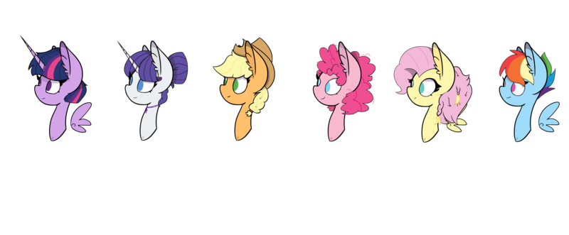 Size: 20000x8267 | Tagged: safe, artist:rainelathepegasus00, derpibooru import, applejack, fluttershy, pinkie pie, rainbow dash, rarity, twilight sparkle, twilight sparkle (alicorn), alicorn, earth pony, pegasus, pony, unicorn, absurd resolution, alternate hairstyle, choker, female, mane six, mare, simple background, transparent background