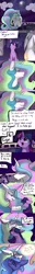 Size: 3464x27054 | Tagged: safe, artist:greyscaleart, derpibooru import, princess celestia, princess luna, twilight sparkle, alicorn, pony, unicorn, the tiny apprentice, absurd file size, absurd resolution, comic, constellation, constellation freckles, crying, cute, description is relevant, dialogue, eyes closed, feels, female, filly, filly twilight sparkle, freckles, greyscaleart is trying to murder us, heartwarming, heartwarming tearjerker, mare, mare in the moon, momlestia, moon, nuzzling, open mouth, royal sisters, s1 luna, sad, sitting, smol, speech bubble, tears of joy, teary eyes, unicorn twilight, younger