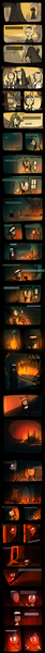 Size: 1589x22725 | Tagged: artist:tenenbris, comic, comic:black void, derpibooru import, fire, grimdark, murder, nun, oc, oc:purity knight, resurrection, tentacles