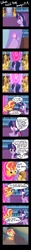 Size: 2000x16342 | Tagged: safe, artist:andromedasparkz, derpibooru import, sunset shimmer, twilight sparkle, twilight sparkle (alicorn), alicorn, pony, unicorn, equestria girls, absurd resolution, comic, computer, female, gamer sunset, handheld, magic mirror, mare, video game