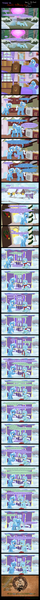 Size: 1530x23002 | Tagged: safe, artist:evil-dec0y, derpibooru import, jack pot, trixie, oc, oc:aunt bea, oc:bean counter, oc:ghost, ghost, pony, undead, unicorn, comic:trixie vs., comic:trixie vs. hearth's warming, a christmas carol, absurd resolution, comic, female, fire of friendship, hearth's warming eve, male, mare, snow, stallion, thumbnail is a stick, trixie's wagon