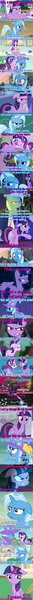 Size: 1051x19200 | Tagged: safe, banned from derpibooru, deleted from derpibooru, derpibooru import, edit, edited screencap, editor:jdmiles, screencap, mori, spike, starlight glimmer, storm king, tempest shadow, trixie, twilight sparkle, twilight sparkle (alicorn), alicorn, dragon, pony, unicorn, boast busters, magic duel, marks for effort, my little pony: the movie, no second prances, road to friendship, school daze, school raze, sparkle's seven, starlight the hypnotist, student counsel, the cutie map, the cutie re-mark, the mean 6, to change a changeling, to where and back again, what about discord?, spoiler:interseason shorts, abridged series, angry, angry eyes, annoyed, armor, badass, belly, cape, cartoonito logo, clothes, comic, counseling, cropped, cute, desk, discovery family logo, dragon ball super, dragon ball super abridged, dragon ball z, dragonball z abridged, duckface, eyes closed, female, fight, fishman, floppy ears, friendship throne, frown, frustrated, glimmerbetes, grumpy, guidance counselor, hat, image, implied lesbian, implied moondancer, implied shipping, implied tempest shadow, implied tempestlight, implied twixie, jealous, jewelry, madorable, magic, messy mane, narrowed eyes, necklace, night, open mouth, png, pouting, raised eyebrow, raised hoof, reaction image, s5 starlight, sad, screencap comic, shocked, sitting, slouching, smiling, staff, staff of sacanas, starlight's office, team four star, trixie is not amused, trixie's cape, trixie's hat, trixie's wagon, twilight is not amused, unamused, wall of tags