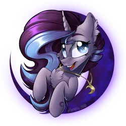 Size: 2048x2048 | Tagged: safe, artist:mychelle, derpibooru import, oc, oc:starla moon, unofficial characters only, pony, unicorn, bust, chest fluff, ear fluff, eyebrows, female, high res, horn, looking at you, mare, portrait, simple background, solo, transparent background, unicorn oc