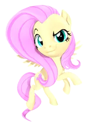 Size: 1295x1797 | Tagged: 3d, artist:owlpirate, derpibooru import, fluttershy, my little pony: pony life, pegasus, safe, sfm pony, simple background, source filmmaker, transparent background