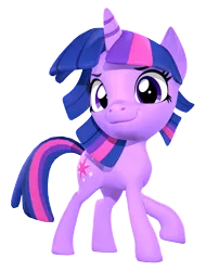 Size: 1348x1776 | Tagged: safe, artist:owlpirate, derpibooru import, twilight sparkle, unicorn, my little pony: pony life, 3d, sfm pony, simple background, source filmmaker, transparent background, unicorn twilight