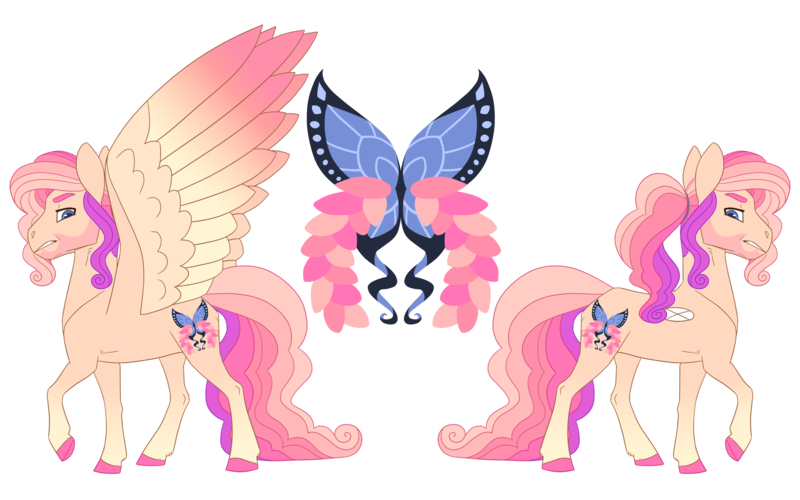 Size: 4000x2500 | Tagged: safe, artist:jackiebloom, derpibooru import, pegasus, pony, magical lesbian spawn, male, offspring, parent:fluttershy, parent:princess cadance, parents:flutterdance, simple background, solo, stallion, transparent background