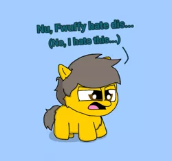 Size: 741x696 | Tagged: artist:haileykitty69, crossover, derpibooru import, fluffy pony, safe, seymour skinner, simple background, solo, the simpsons