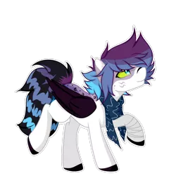 Size: 2000x2000 | Tagged: safe, artist:takan0, derpibooru import, oc, pegasus, pony, colored wings, high res, male, simple background, solo, stallion, transparent background, wings