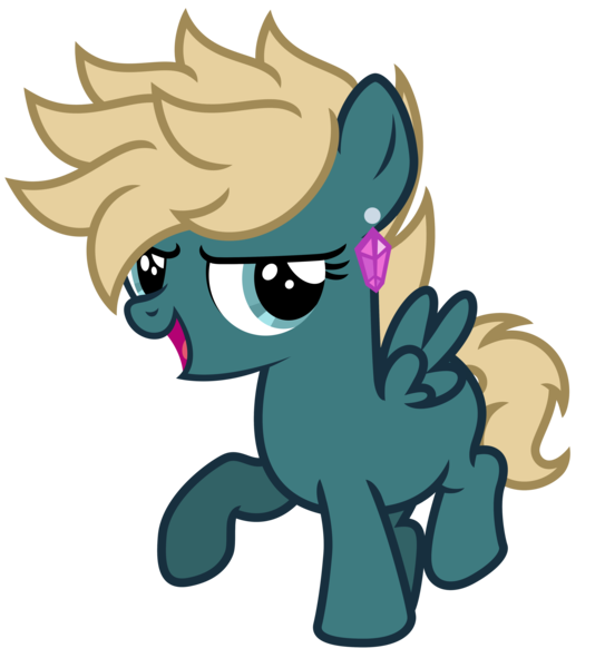 Size: 4427x4894 | Tagged: safe, artist:estories, derpibooru import, oc, oc:lee wave, pegasus, pony, absurd resolution, female, filly, simple background, solo, transparent background, vector