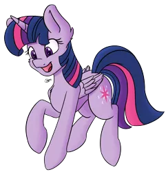 Size: 3263x3344 | Tagged: safe, artist:elppa, derpibooru import, twilight sparkle, alicorn, pony, cheek fluff, cute, ear fluff, female, high res, mare, open mouth, simple background, solo, transparent background, twiabetes