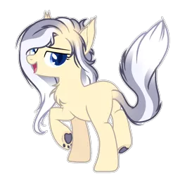 Size: 1372x1397 | Tagged: safe, artist:twinklecometyt, derpibooru import, hybrid, female, magical gay spawn, offspring, parent:capper dapperpaws, parent:double diamond, simple background, solo, transparent background