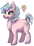 Size: 351x470 | Tagged: safe, artist:amiookamiwolf, derpibooru import, oc, oc:sprinkle scoop, earth pony, pony, female, filly, offspring, parent:cheese sandwich, parent:pinkie pie, parents:cheesepie, simple background, solo, transparent background