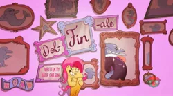 Size: 1825x1013 | Tagged: safe, derpibooru import, screencap, fluttershy, dolphin, pony, dol-fin-ale, my little pony: pony life, spoiler:pony life s01e12, spoiler:pony life s01e18, finn tastic, title card