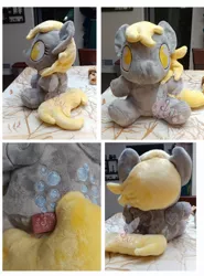 Size: 796x1076 | Tagged: safe, artist:sew_adorkable, derpibooru import, derpy hooves, pegasus, embroidery, irl, photo, plushie, solo