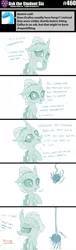 Size: 800x2643 | Tagged: ..., artist:sintakhra, changedling, changeling, cute, derpibooru import, female, not impressed, ocellus, ocellus is not amused, offscreen character, plushie, prank, prank fail, safe, solo, spider, toy, tumblr:studentsix, unamused
