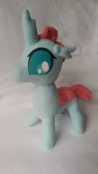 Size: 1520x2688 | Tagged: safe, artist:fleecefriends, derpibooru import, ocellus, changeling, cute, diaocelles, irl, photo, plushie, solo