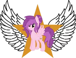 Size: 2797x2145 | Tagged: safe, artist:arroyopl, derpibooru import, oc, oc:golden fly, unofficial characters only, pegasus, cutie mark, pegasus oc, simple background, solo, transparent background, wings